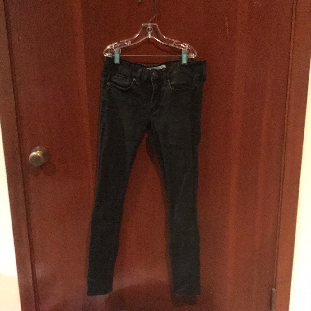 Black Super Skinny jeans Abercrombie and Fitch